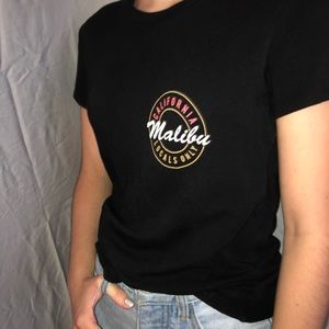 Brandy Melville | Black Malibu Top